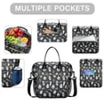 thumbnail image 2 of Ghost Boo Halloween Pattern Womens Lunch Box for Work,Insulated Large Lunch Bag for Tween and Teen,Loncheras Para Mujer,Leakproof Adult Lunch Bag for Work,Beach,Travel,Picnic,Camping, 2 of 7