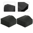 thumbnail image 3 of 2 unids Escalera doméstica Levantamiento antideslizante Pistas de la escalera Cubiertas Accesorios de escalera Negro, 3 of 6