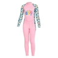 thumbnail image 3 of Traje de baño para niños, traje de baño con cremallera, manga rga, trajes completos, traje de buceo, traje húmedo para deportes acuáticos, kayak, su Rosa XL DYNWAVEMX traje de neopreno para niños, 3 of 6