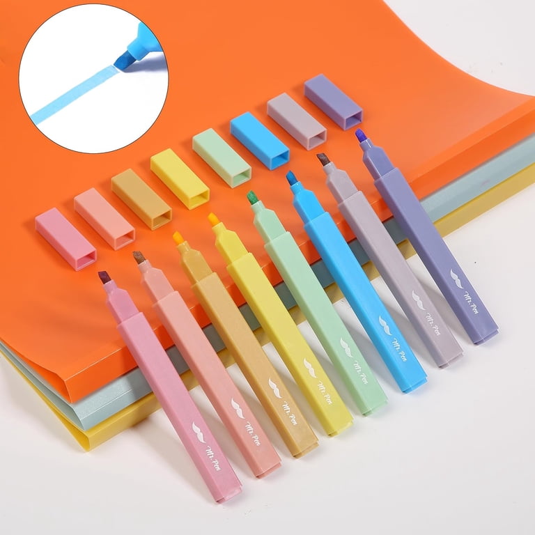 Mr. Pen Aesthetic Highlighters, Chisel Tip, 8 Pack photo 8