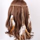 thumbnail image 5 of Tocado bohemio, accesorios de diadema de plumas, diadema elástica de plumas para Festival gitano, tocados de lujo indios, 5 of 5