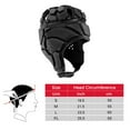 thumbnail image 4 of Soft Goalkeeper Helmet Football Rugby Soccer Goalie Helmet Cap Headgear, 4 of 6
