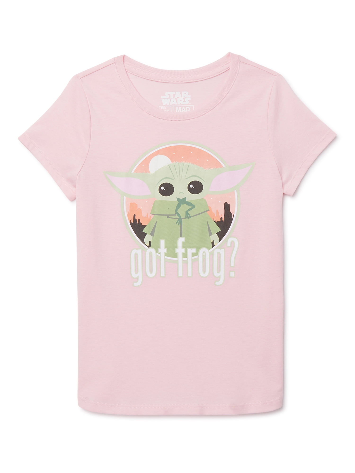 Star Wars - Star Wars Girls Baby Yoda Graphic T-Shirt, Sizes 4-16 -  Walmart.com - Walmart.com