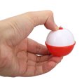 thumbnail image 4 of Fishing Bobber, Long Service Life 50PCS Plastic Ball Shaped Fishing Float Useful 2 Specifications  For Angling, 4 of 8