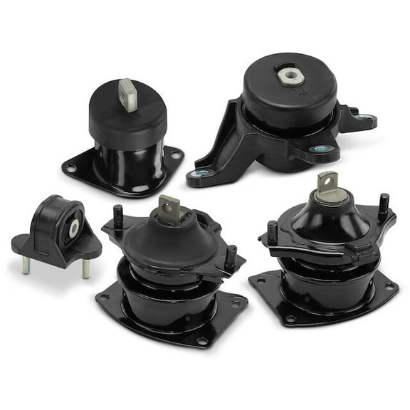 Engine Mount and Transmission Mount Kit 5 - Compatible with 2009 - 2011 Acura TL - Autopart Premium