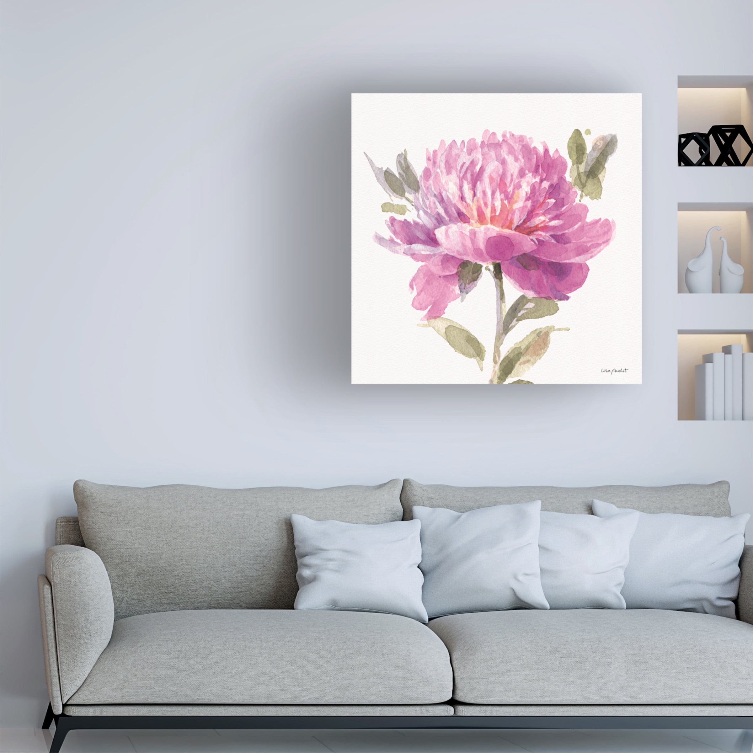 Lisa Audit 'Obviously Pink 05' Canvas Art