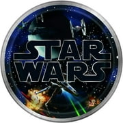 Unique Star Wars Epic Battle Round Dinner Plates, 9, 8 Pcs, Multicolor