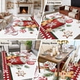 thumbnail image 5 of Large Area Rugs for Living Room Bedroom, Merry Christmas 5'x8' Rug Washable Carpet Runner Indoor Outdoor, Ice Cream Snowflakes Candy Pine Needles Non Slip Floor Mats Rug for Kitchen, Bathroom, 5 of 8