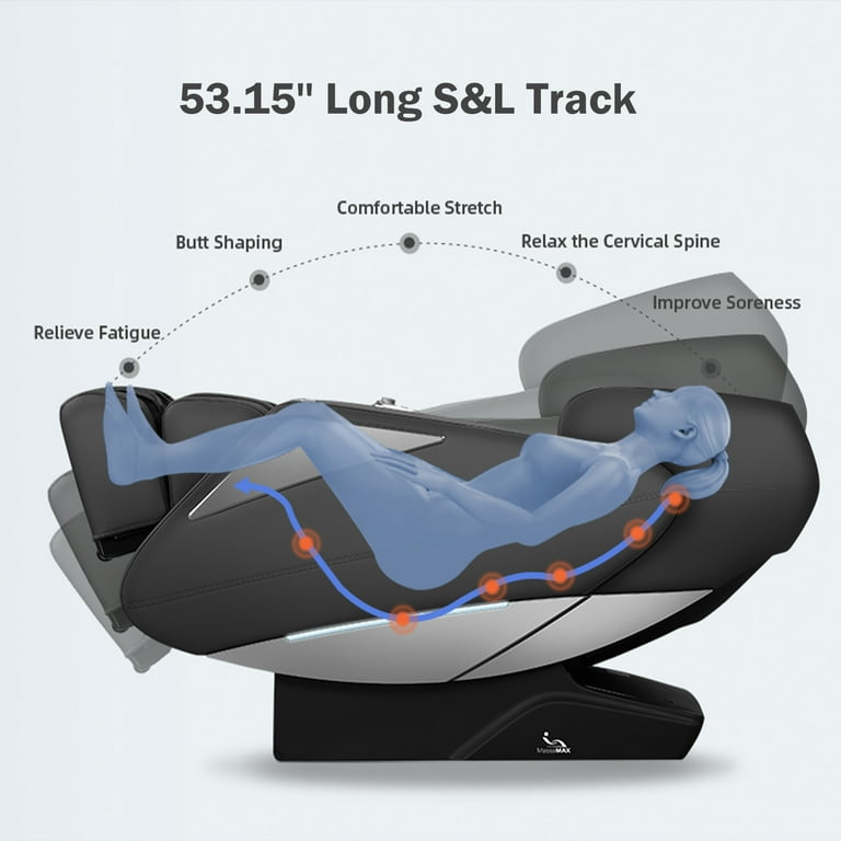 MassaMAX MD321 Massage Chair 2025 Full Body with Heat Zero MassaMAX MD321 Massage Chair 2025 Full Body with Heat Zero