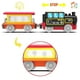 thumbnail image 5 of Motorizado para Vías de Madera, Tren de Control Remoto con Conexión Magnética, Trenes Locomotoras Que Funcionan con Baterías para Niños Pequeños, Compatible con Thomas, Brio, Chuggington, 5 of 8