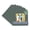 Granite Gray, variant on Harbor Gray Picture Frame Mat for 10x10 Frames - Fits 6x6 Photos - 1 Mat