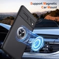 thumbnail image 4 of KOMI for Google Pixel 7 Pro Case, Slim Fit Case for Pixel 7 Pro with Invisible Ring Kickstand, [Military Grade Drop Tested] Dual Layer Shockproof Protective Phone Case for Pixel 7 Pro 6.7", Black, 4 of 5