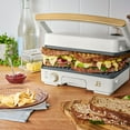 thumbnail image 4 of Beautiful 2-in-1 Panini Press & Grill, White Icing by Drew Barrymore, 4 of 23