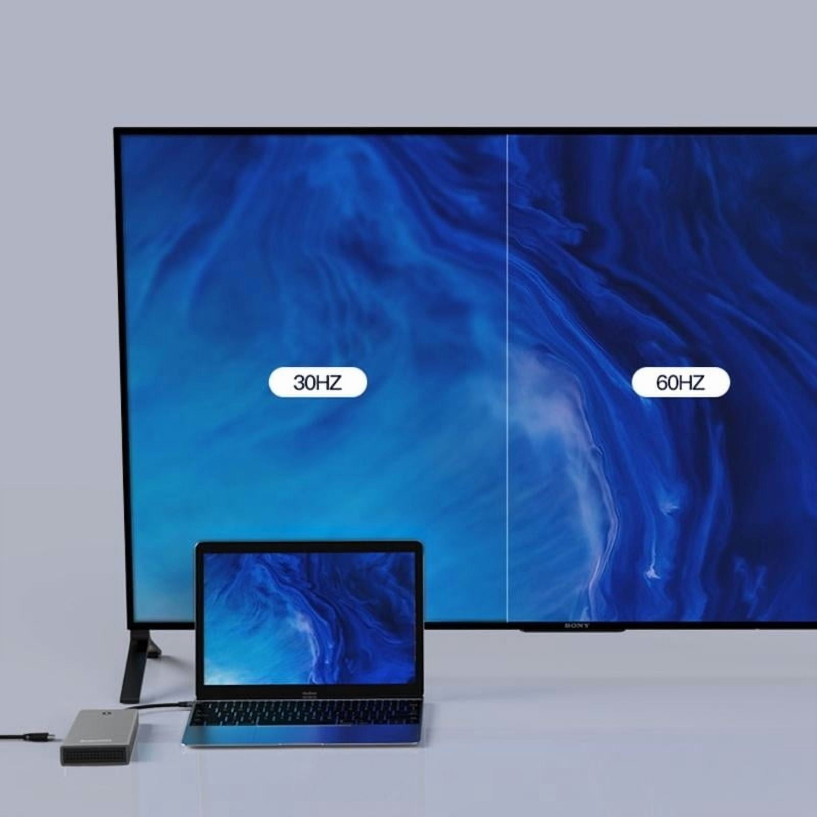 TypeC Hub Docking Station M.2 NVMe/NGFF with 4K HDMIcompatible Adapter, UsbC 10Gbp USB Port x2 for Monitor Laptops