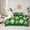Green 01, variant on Feelyou Green Shamrock Kids Twin Bedding Sets 7-Piece, Retro US Flag Bedding Comforter Set
