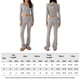 thumbnail image 2 of Blusas + Pantalones Largos Y2K Knit Crop Tops + Pantalones largos 2 piezas Mujer Cremallera Sport Fitness Outfit (Gris S) Ygjytge para Mujer Gris T XL, 2 of 9
