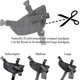 thumbnail image 5 of Pistola de mano táctica Pistolera de hombro Negro Debajo del brazo Pistola doble suave Holster1pcs-black_ kaili Sencillez, 5 of 5