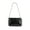 Black, variant on Luxtrada Crossbody Bags for Women, Phone Bag with Chain Strap chain one-shoulder crossbody bag (Silver)