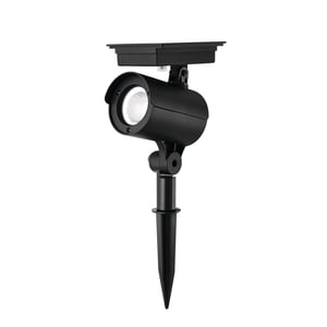 Mainstays Solar Powered Landscape Spot Light, 60 Lumens