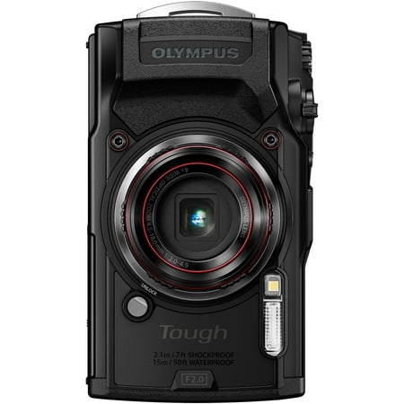 Olympus - Tough TG-6 12.0 Megapixel Digital Camera - Black