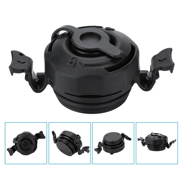 Air Mattress, 3 in 1 Air Valve Secure Seal Cap Cap Parts Airbed Mattress Black Attress Replacement for Inflatable