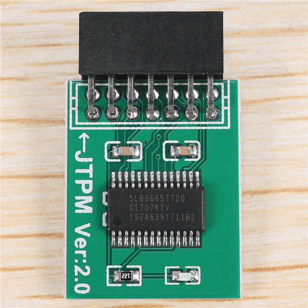 TPM 2.0 Encryption Security Module Remote Card LPC-14PIN Module 14Pin ...