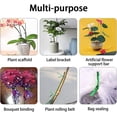 thumbnail image 2 of 50 varillas de soporte para plantas verdes de 40 cm, 2 of 5