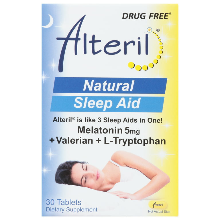 Alteril All Natural Sleep Aid Tablets, 30 Count