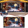 thumbnail image 2 of Christmas Garage Door Cover Decorations Large Garage Cover Holiday Decorative Door Banner Santa Claus Backdrop for Xmas Indoor Outdoor Decor(7 x 16 ft), 2 of 8
