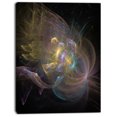 thumbnail image 2 of Fractal Background Bright Glare - Large Abstract Canvas Wall Art, 2 of 4