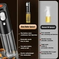 thumbnail image 5 of Todaioua Electric Butter Sprayer - 200ml Butter Dispenser Bottle | Rechargeable Popcorn Butter Dispenser | Olive Oil Spray Bottle for Salad, BBQ, Kitchen Baking, Roasting, 5 of 9