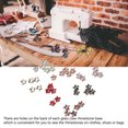 thumbnail image 3 of Sew On Rhinestones§glass Rhinestones§ Rhinestones§craft Rhinestones§star Rhinestones§glass  Rhinestone 45Pcs Sew On Rhinestones 0.39in Diameter Elegant Assorted Colors Multi, 3 of 8