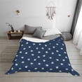 thumbnail image 6 of KLL Turtle Print Fleece Throw Blanket, Horizontal Fleece Bedding Cute Soft Blankets Comfy Fleece Flannel Plush Home Decor for Couch & Bed -50"x40", 6 of 9
