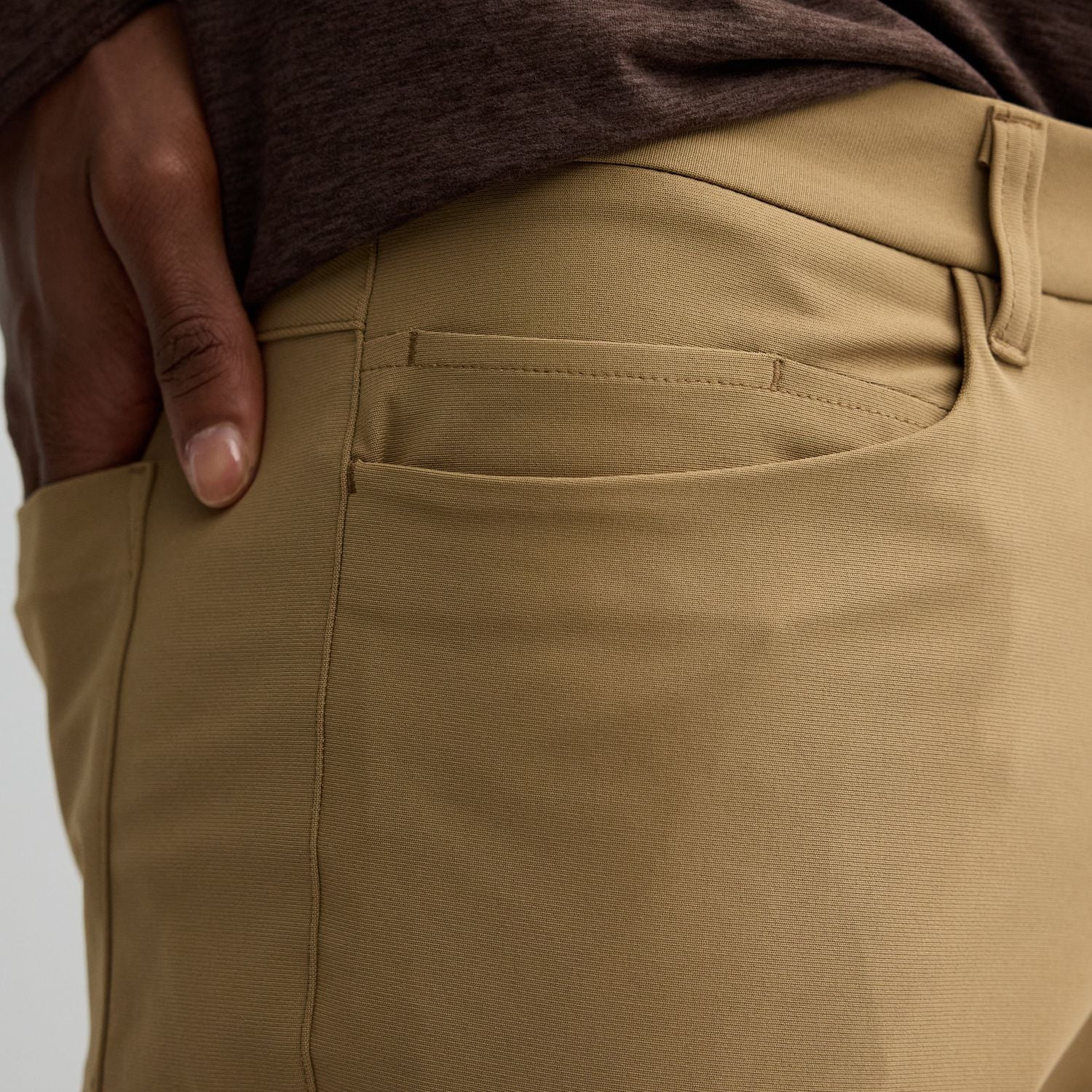 Men's FLX Premium 5-Pocket Pants Color: Sand Size: 36X34