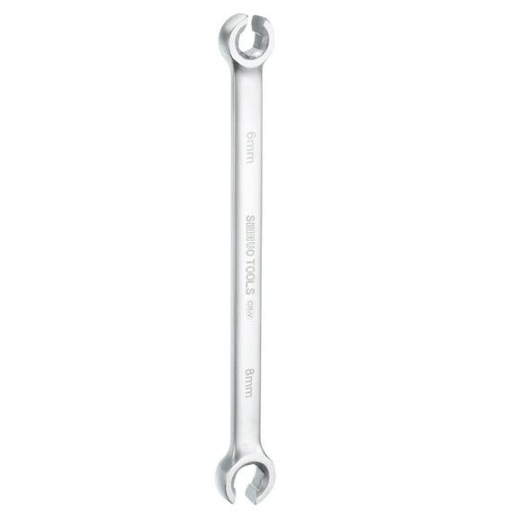 Flare Nut Metric Wrench 6mm x 8mm CR-V for DIY