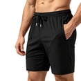 thumbnail image 2 of Men's Athletic Sports Shorts, 80% Nylon 20% Spandex Joggers, Elastic Waist Drawstring Straight Leg Quick Dry Breathable Stretchy for Gym Workout Running Casual Daily Summer, 2 of 9