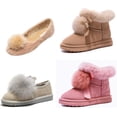 thumbnail image 5 of 24 Pieces Faux Fur Pom Pom Balls  Fluffy Pompom Ball with Elastic Loop for Hats Shoes Gloves Scarves Bag Key Chain Charms Accessories (12 Pairs,Mixed Color), 5 of 7