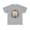 thumbnail image 2 of Hedgehog Eating Ramen Noodle Soup Cute Tee T-Shirt, 2 of 2