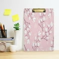 thumbnail image 6 of FMSHPON Magnolia Flower Clipboard Hardboard Wood Nursing Clip Board and Pull for Standard A4 Letter 13x9 inches, 6 of 7