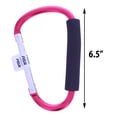 thumbnail image 3 of 7-3/4" Jumbo Aluminum Carabiner - Pink, 3 of 6