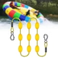 thumbnail image 1 of Accesorios para deportes de deportes de aguas acuáticas de 60 pies para 1 a 6 con carrozas pesadas para remolcadores de remolque de remolque Manchas negras amarillas, 1 of 8