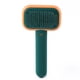 thumbnail image 1 of Mascota perro gato cepillo aguja peine pelo derramamiento aseo removedor de pelo (verde) Likrtyny Para estrenar, 1 of 6