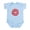 Sky Blue, variant on CafePress - Skull &Bone Sprinkle Donut Infant Bodysuit - Baby Light Bodysuit, Size Newborn - 24 Months