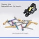 thumbnail image 4 of M4 Titanium Bolts for Bicycle Disc Brake Pad Threaded Pin Inserts Screw for R Hydraulic Disk Calipe, 4 of 5