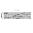 thumbnail image 4 of Pearl Bush - Self-Adhesive 3D Peel & Stick Stacked Natural Stone Tiles [Pack of 10], 4 of 6