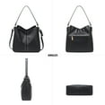 thumbnail image 3 of Montana West Hobo Bag for Women Crossbody Purse and Handbags Ladies Chic Shoulder Bags, Black, 3 of 7