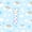 Blue White J, variant on jejeloiu Rainbow Cloud Monogram A Twin Quilt Set For Kids,Colorful Heart Stars Initial Twin Coverlet Set For Girls,2pcs