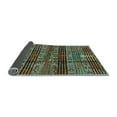 thumbnail image 2 of Ahgly Company Indoor Rectangle Abstract Light Blue Modern Area Rugs, 4' x 6', 2 of 4
