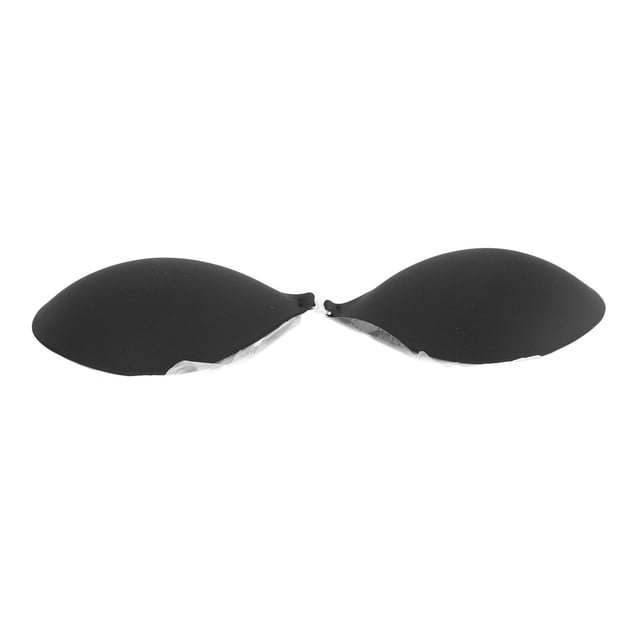 Backless Adhesive , Soft Pretty Shape Silicone Adhesive For Dress Up Black,Skin Color