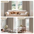 thumbnail image 2 of Cortinas Joydeco de lino, 132 x 229 cm, 100% opacas, 2 paneles, 2 of 9